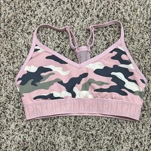 PINK Victoria's Secret Camouflage Sports Bra